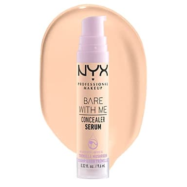 NYX Professional Makeup Bare With Me, Siero Correttore, Naturale, Copertura Media, Fair, 9.6ml