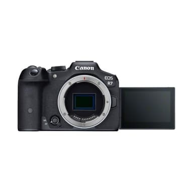 Canon EOS R7 (Corpo) – Fotocamera Digitale Compatta Mirrorless - Sensore APS-C 32,5 MP, Deep-Learning Dual Pixel CMOS AF II - Videocamera 4K 60p UHD, Scatto Continuo 15 fps - Bluetooth, Wi-Fi, WLAN