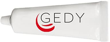 Gedy 11600000100 - Kit di Colla per 8 Piastre a Parete, Colore: Bianco