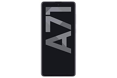 Samsung Galaxy A71 Smartphone, Display 6.7" Super AMOLED, 4 Fotocamere Posteriori, 128 GB Espandibili, RAM 6 GB, Batteria 4500 mAh, 4G, Dual Sim, Android 10, Prism Crush Silver