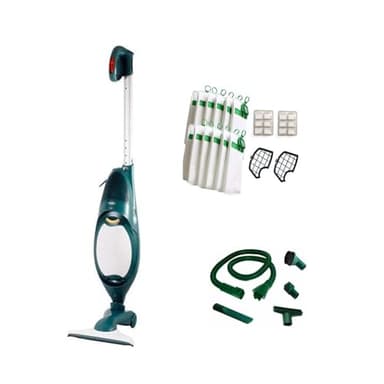 fp Aspirapolvere vk 140 folletto RIGENERATO CON TUTTI RICAMBI NUOVO motore nuovo 900w - spazzola hd40 compatibile - cavo 7 metri- alcune parti sono compatibili vedi descrizione