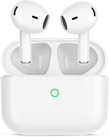 Cuffie Bluetooth, Auricolari Bluetooth 5.3 Wireless In Ear Cuffiette, 50 Ore Stereo HiFi con 4 ENC Mic Cancellazione Rumore, IP7 Impermeabili Sport Senza Fili Auricolare per iPhone Galaxy Android