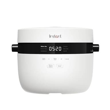 Instant Pot - Cuociriso e vaporiera, 2.8 L (12 tazze) - Con pentola antiaderente lavabile in lavastoviglie, cestello per la cottura a vapore in acciaio inossidabile, misurino, cucchiaio per il riso