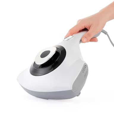 Aspirapolvere Antiacaro a Mano Con Luce UV C e Filtro HEPA - Sterilizzatore per Letti, Vestiti, Divani e Mobili - Ideale per Chi Soffre di Allergie