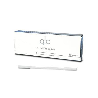 Bastoncini per pulizia dispositivo glo Hyper Pro e glo Hyper Air - Confezione 10 bastoncini per pulizia del dispositivo gLo. Prodotto umido per una pulizia completa ed efficace