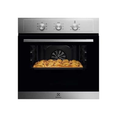 Electrolux Serie 300 Forno da Incasso Multifunzione, Capacità 58 L, EOH2H00BX, Funzione Grill, Aqua Cleaning, Contaminuti, Classe A, 590x594x560 mm, Acciaio Inox Antimpronta