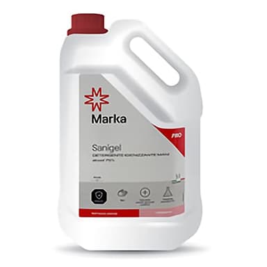 Sanigel HG tanica da 5 litri di Gel igienizzante sanificante per mani alcoolico senza risciacquo