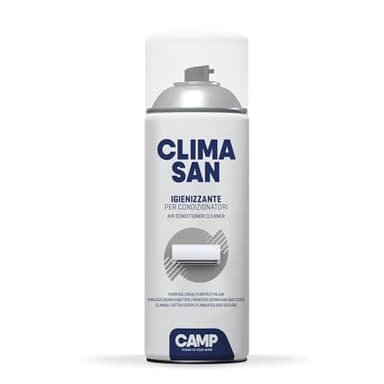 CAMP Climasan Igienizzante - Igienizzante Climatizzatore Casa, Spray per Condizionatori Ideale per Rimuovere Germi e Batteri, Pulizia Condizionatore ad Azione Purificante, Made in Italy, 400 ml