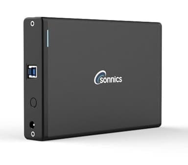Sonnics 3TB USB 3.0 Esterni Hard-Disk per XBOX ONE & PS4, Nero