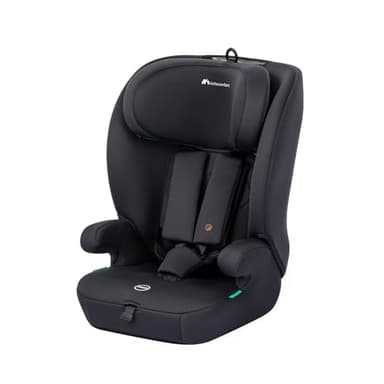 Bebeconfort Ever i-Safe, Seggiolino Auto 9-36 kg, 15 Mesi-12 Anni, 76-150 cm, Sicurezza R129, Protezione dagli impatti laterali, Poggiatesta 11 Posizioni, Braccioli Integrati, Full Black