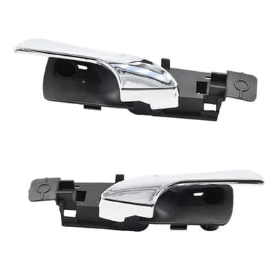 VHEUHZ 2 Maniglia Interna Portiera Cromato Luce brillante compatibile con ALFA Romeo Giulietta sinistra destra Interna Maniglia Anteriore 156092167 + 156092165