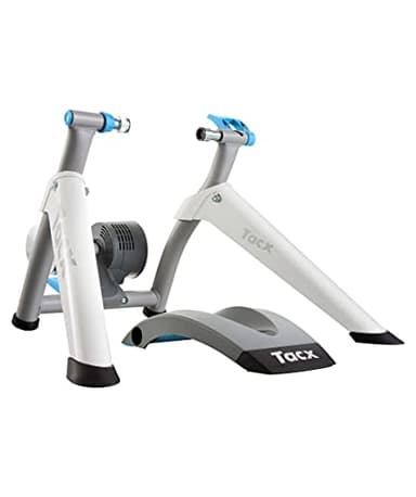 Garmin TacX Flow Smart, Rullo interattivo Wheel On con compatibilità con App TacX, Zwift, ECC. Resistenza Fino a 800 Watt e Fino al 6% di Pendenza. Volano Pieghevole e Quasi Silenzioso