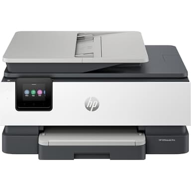 HP OfficeJet Pro 8122e 405U3B, Stampante Multifunzione a Getto d'Inchiostro A4 a Colori, Fronte e Retro Automatico, 20 ppm, Wi-Fi, 3 Mesi di Inchiostro Instant Ink Inclusi, Grigia