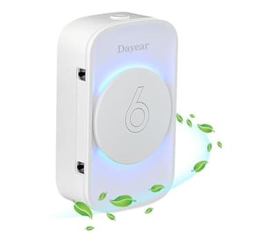 Purificatore d'aria per Bedroom, Dayear Mini Air Purifier Plug-in Negative Ion Air Purifier per la casa, 3 modalità di illuminazione a LED,adatto per servizi igienici, Living Room/Pet Room/1 pezzi