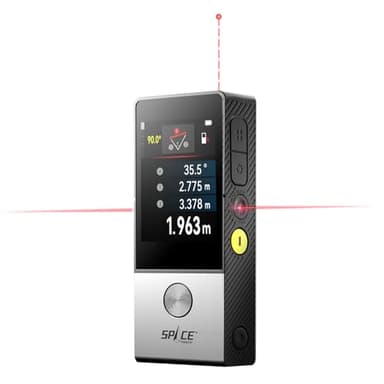 MiLESEEY D9 Pro Telemetro Laser Professionale da 100M con Indicatori Visivi di Allineamento, Touchscreen IPS, 14 Modalità di Misurazione, P2P, Angolo Vivo, Sincronizzazione App