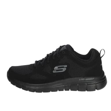Skechers Burns- Agoura Uomo Scarpe da ginnastica, Black, 39 EU
