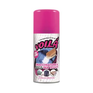 Voilà, Smacchiatore a secco spray per tessuti, Tappeti, Divani, Moquette, Elimina macchie in modo Istantaneo, Azione immediata senza aloni, 200 ml
