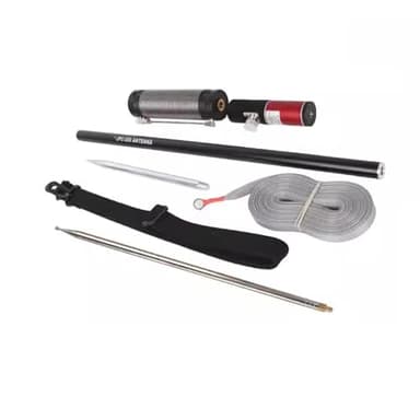 Toplionace Antenna HF Verticale Portatile JPC-350, Banda 80-6 M, Antenna Gp per Radio Amatoriali Ed Emergenze