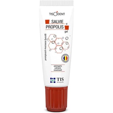 TIS Gum Gel con Salvia e Propoli 20ml - cicatrizzante, lenitivo per la mucosa, effetto curativo e lenitivo per la cura delle gengive sensibili, protettivo per cavo orale per protesi fisse o rimovibili