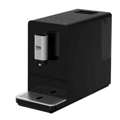 Beko - CEG3190B - Macchina Caffè Espresso Automatica con Macina Caffè Integrato, Serbatoio 1,5 Litri, Pressione 19 bar - Nera, 23,6 x 43,6 x h38 cm