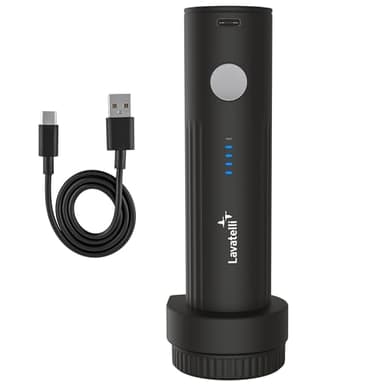 VAC-U-PUMP, Pompa Sottovuoto da Viaggio Wireless, per sacchi, buste, trolley e zaini con sottovuoto, Compatta, Potente e Facile da Usare per il Risparmio di Spazio, ricarica USB C con cavo incluso