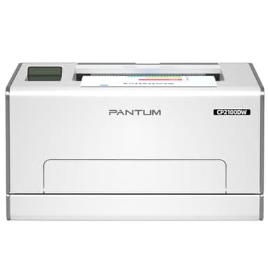 PANTUM Stampante laser colori CP2100DW, WiFi NET USB, Stampa fronte/retro automatica, funzione singola,20 ppm, per casa e ufficio