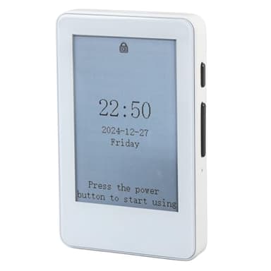 Lettore di E-book con Schermo E-ink da 2,7 Pollici, E-reader a Favore degli Occhi Bluetooth MP3 Player con Slot per Schede SD, 30h Gioco, per Bambini, Adulti e Anziani