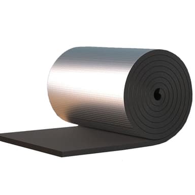 Pannelli Termo Riflettenti per Termosifoni, Ignifugo Protegge Freddo Caldo Pannello Alluminio Termosifone Foglio Alluminio Isolante Termico, per Pareti, Pavimenti, Tetti, Camper, Spessore di 5 mm ( Si