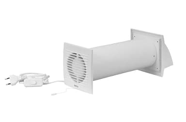 EUROPLAST Ø 100mm VMC Doppio Flusso Recupero Calore - VMC Recuperatore di Calore - Ventilazione Meccanica Controllata - Ventola Ricambio Aria - La Ventilazione Efficiente