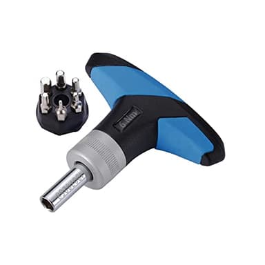 BBB Cycling - Utensili per biciclette - Chiave dinamometrica con 5 chiavi esagonali e 6 adattatori - Modello TorqueFix BTL-119