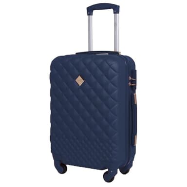 CABIN GO 5590T Valigia, Trolley Viaggio Rigido ABS, Trolley rigido con ruote girevoli 55x40x20