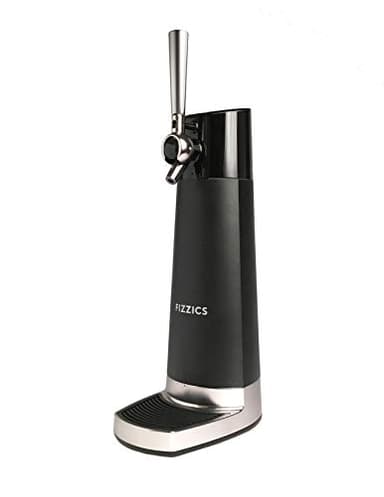 Fizzics DraftPour Beer Dispenser - Carbon - Enjoy Fresh Draft Beer Anytime, Anywhere