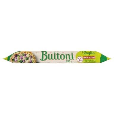BUITONI Pasta Sfoglia Senza Glutine Rotonda, Rotolo 280g