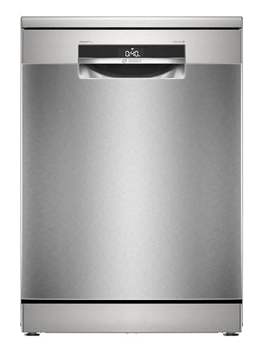 Bosch SMS6ECI15E Serie 6, Lavastoviglie Smart da libera installazione, Cestelli personalizzabili, Motore EcoSilence Drive, Lavaggio intensivo, 14 coperti, Acciaio, 60cm.