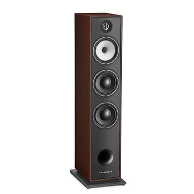 Triangle - BOREA BR08 Diffusore Hi-Fi da Pavimento - Potenza Ammissibile 150W - Output 92 dB/W/m - Altoparlanti da 16 cm - Musica Versatile e Home Cinema - 206 x 1020 x 314 mm - Noce (Pezzo)