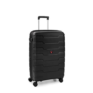 RONCATO SKYLINE valigia trolley rigido medio 70 CM, espandibile e con sistema di chiusura con sistema di chiusura TSA - nero
