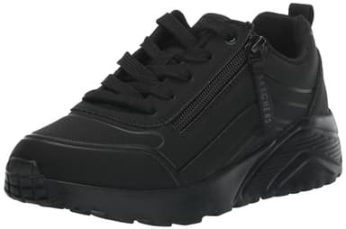 Skechers Uno Lite Easy Zip - Scarpe da Ginnastica, Black,