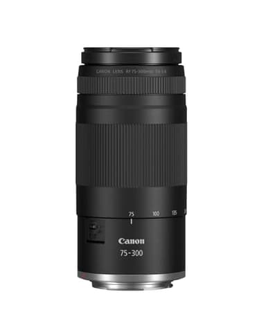 Canon RF 75-300mm F4-5.6 | Obiettivo Zoom Teleobiettivo per Fotografia Sportiva e di Fauna Selvatica | Con Motore di Autofocus e Rivestimento Super Spectra | Compatibile con Fotocamere Canon EOS R