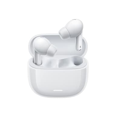 Xiaomi Redmi Buds 6 Lite, Auricolari in-ear Bluetooth, Cancellazione del rumore, Doppio microfono, Alta qualità audio, Custodia di ricarica USB-C, 38h durata batteria, Bianco