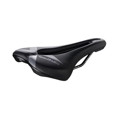 SELLE ITALIA Sella X-BOW Superflow in alluminio nero, L3