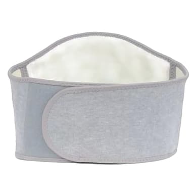COACOM 1 cintura di supporto lombare grigio chiaro, fascia per la schiena, cintura lombare, supporto lombare traspirante, cintura di supporto per la schiena calda