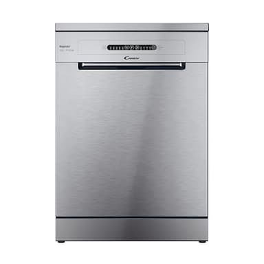 Candy Rapido' CF 3E9E0X Lavastoviglie a Libera Installazione, 13 Coperti, 5 Programmi, Ciclo Rapido 49', AxLxP 85x60x60 cm, Bianco [Classe di efficienza energetica E]