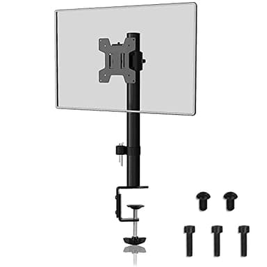 Suptek Supporto per Monitor Braccio per Monitor da Scrivania Schermo LED LCD da 13 a 27 Pollici Ergonomica Inclinazione e Rotazione MD6401