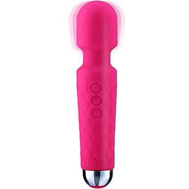 Massaggiatore portatile Vibratoreper Donna Clotoride Vibratori Donna Sesso Punto G 20 Mode Dildo Silicone Realistico Massaggiatore Portatile per Stimolazione Clitoridea Sex Toys per Coppie HPC-110