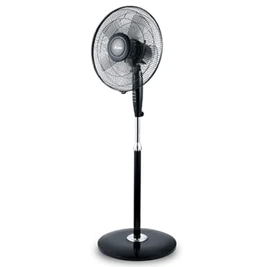 ARDES - Ventilatore a Piantana Potente Silenzioso 5 Pale 40 cm Oscillante con Altezza e Inclinazione Regolabile Ventilatore a Stelo Ardes 3 Velocità Modello AR5S41PB