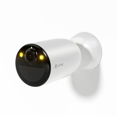EZVIZ CB3 Telecamera Wi-Fi a batteria da esterno, Visione notturna a colori, 120 Giorni di durata della batteria, Design impermebile 100% senza fili, Rilevamento intelligente di Persone