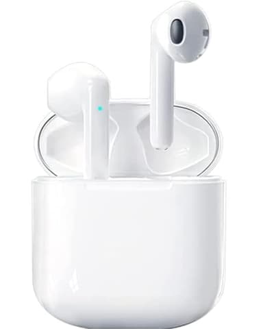 Auricolari Bluetooth 5.3 Senza Fili, Cuffie Wireless In Ear con Suono Stereo HD e Bassi Potenti, Microfono ENC per Cancellazione del Rumore, Design Ergonomico Sport,Cuffie Bluetooth per iphone/Android