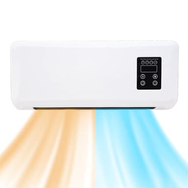 Condizionatore E Riscaldatore Split, Raffrescatore Da Parete, Condizionatore Inverter Da Parete A Installazione Rapida Senza Unità Esterna,con Funzione Di Riscaldamento, Senza Tubo Di Scarico