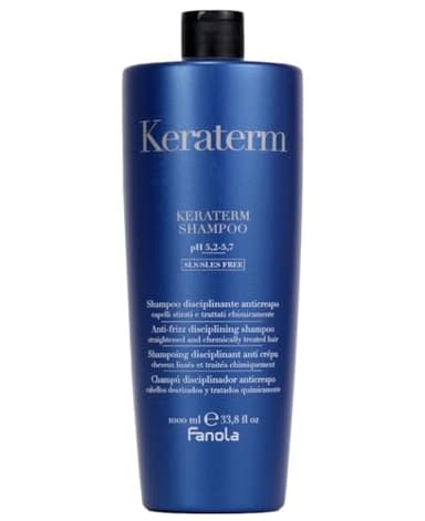 Shampoo Fanola KERATERM Cheratina 1000mL 1L - Disciplina anti-contenzione