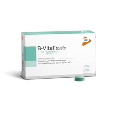 Pharma Line B-VITAL Totale Compresse - Integratore Alimentare Multivitaminico B Completo, 2 Blister da 15 Compresse Rivestite